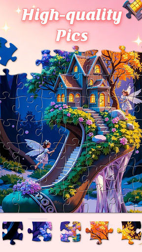 Captura de pantalla de Whimsical House Jigsaw