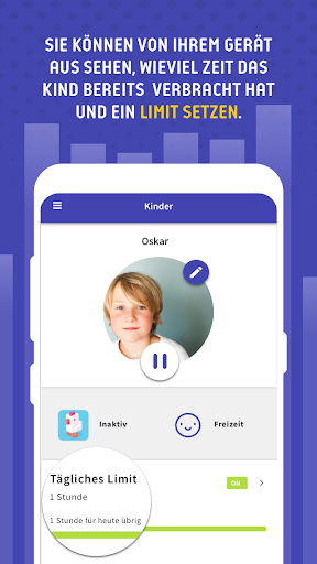 Elternaufsicht - Screen Time Screenshot