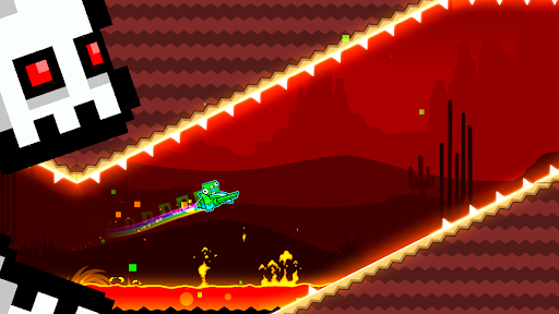 Captura de pantalla de Geometry Dash SubZero