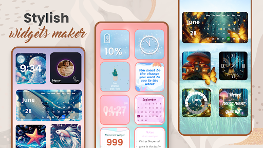 Captura de pantalla de Widgets 2026: Widget y Temas