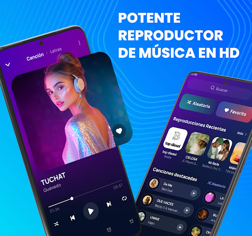 Captura de pantalla de Reproductor de Música & MP3