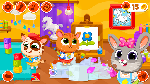 Captura de pantalla de Bubbu School – Mis animalitos