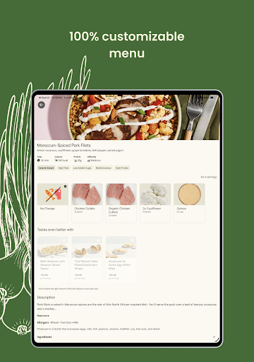 Green Chef: Healthy Meal Kits screenshot