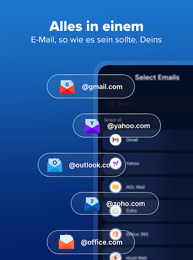 All Email Connect Screenshot