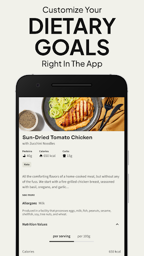 Captura de pantalla de Factor_ Prepared Meal Delivery