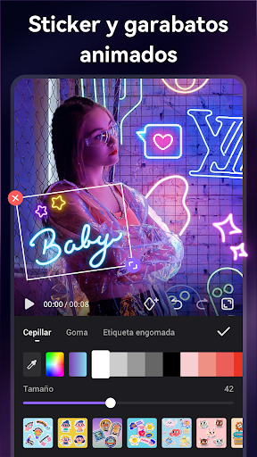 Captura de pantalla de Creador de video con música