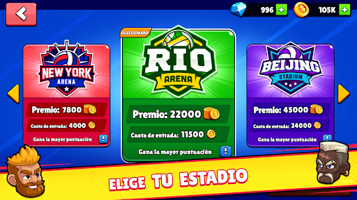 Captura de pantalla de Volleyball Arena