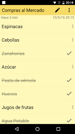 Captura de pantalla de ColorNote Bloc de notas Notas