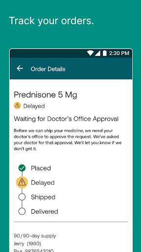 Express Scripts Screenshot