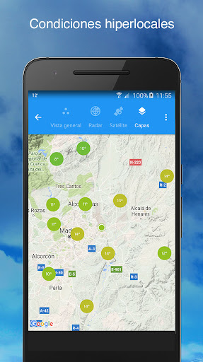 Captura de pantalla de Tiempo- Weather Underground