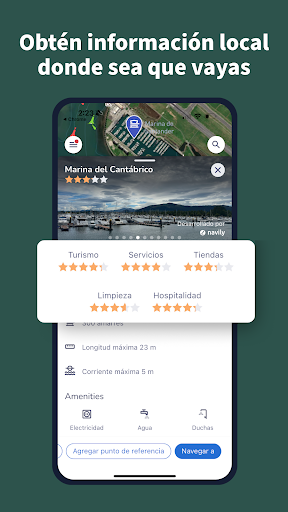 Captura de pantalla de Savvy Navvy: GPS Nautico
