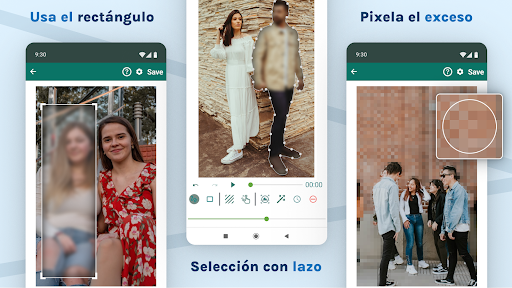 Captura de pantalla de Desenfoque de vídeo e imagen