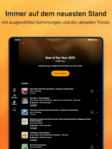 Audible - Hörbücher & Podcasts Screenshot