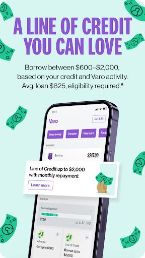 Captura de pantalla de Varo Bank: Online Banking