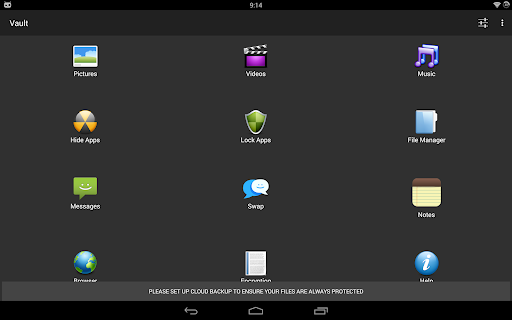 Captura de pantalla de Oculta Imágenes – Hide it Pro
