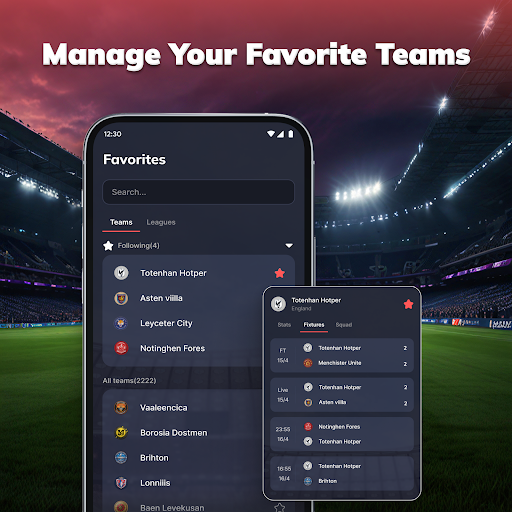 Captura de pantalla de MatchLive Resultados de Fútbol