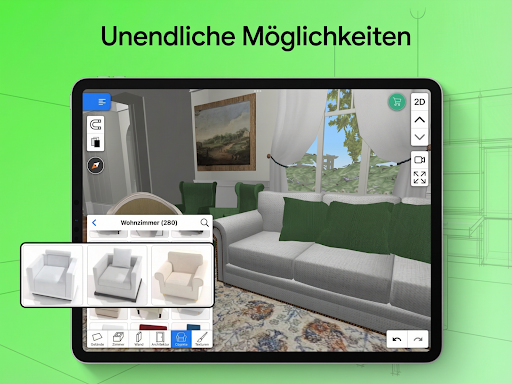 Home Design 3D - Raumplaner Screenshot