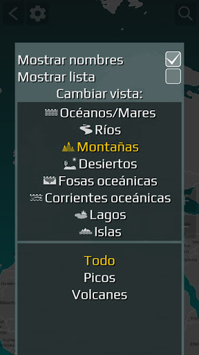 Captura de pantalla de World Map Quiz