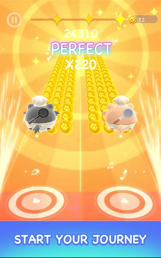 Captura de pantalla de Two Cats - Music Games