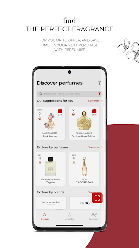 Captura de pantalla de PERFUMIST Perfumes Advisor