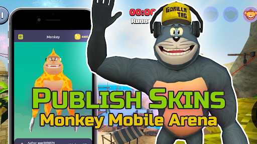 Captura de pantalla de Gorilla Skins for Monkey Arena