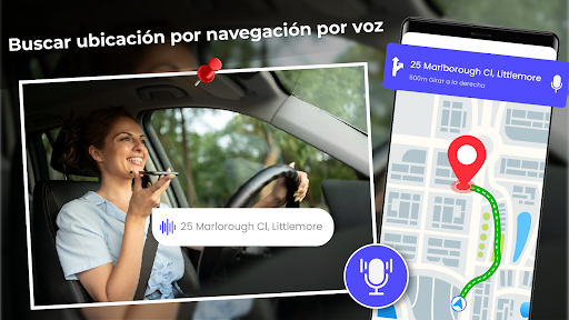 Captura de pantalla de Navegación GPS – Route Planner