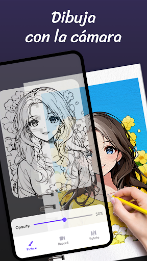 Captura de pantalla de AR Dibujo - Pintar y Calcar