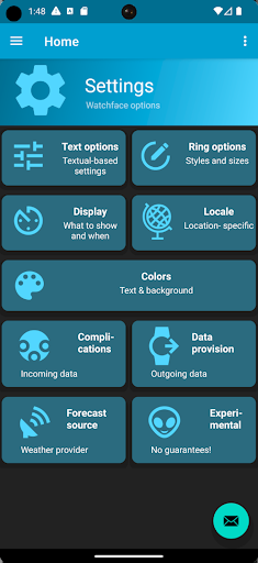 Captura de pantalla de SkyHalo Weather for Wear OS