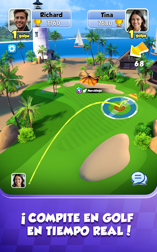 Captura de pantalla de Golf Rival