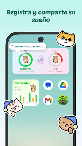 Captura de pantalla de Widgetable: Besties & Parejas