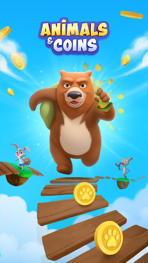 Captura de pantalla de Animals & Coins Adventure Game