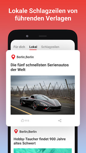 Lokale Nachrichten - Aktuelle Screenshot