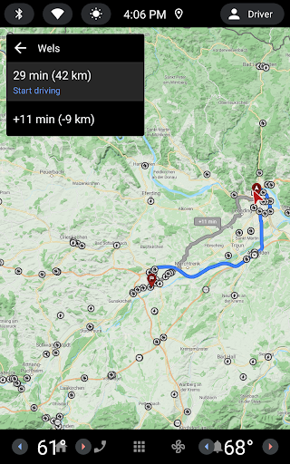 Captura de pantalla de A Better Routeplanner (ABRP)