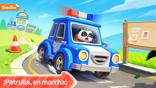 Captura de pantalla de Bebé Panda oficial de policía