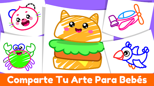 Captura de pantalla de Juegos de colorear para niños