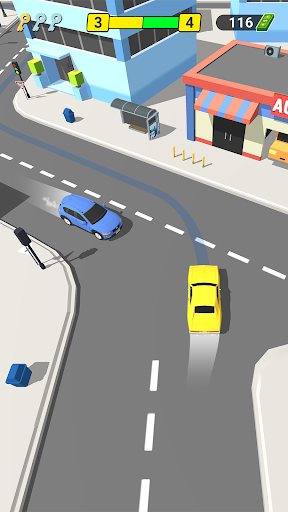 Captura de pantalla de Pick Me Up 3D: Juego de taxis