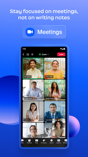 Captura de pantalla de Zoom Workplace for Intune