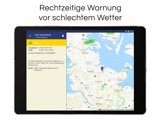 Clime: Regen- und Wetterradar Screenshot