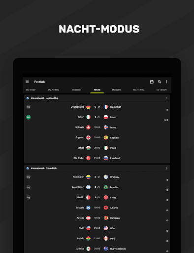 FotMob - Fußball Ergebnisse Screenshot