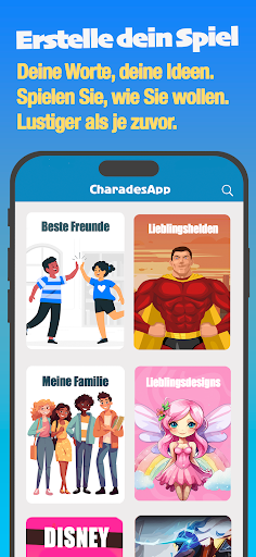 Scharade App - Wer bin ich? Screenshot