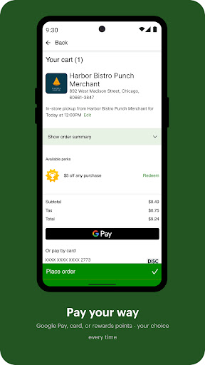Captura de pantalla de Clover: Perks and Order Ahead