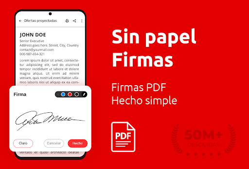 Captura de pantalla de Lector PDF App - Convertir PDF