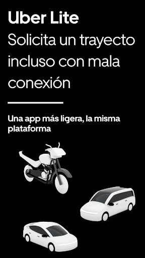 Captura de pantalla de Uber Lite