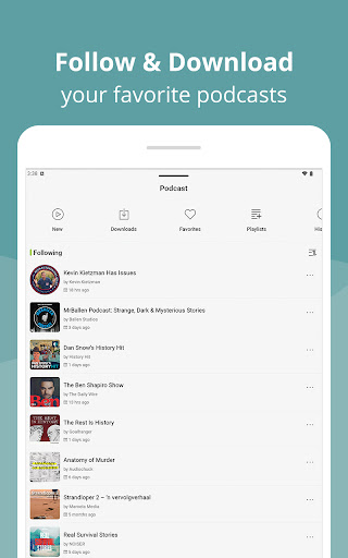 Podcast Player App - Podbean screenshot