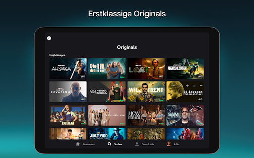 Disney+ Screenshot