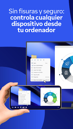 Captura de pantalla de TeamViewer Remote Control