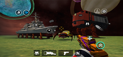Captura de pantalla de Sandbox in space