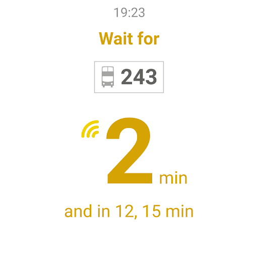 Captura de pantalla de Citymapper: Tren, Bus y Metro
