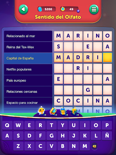 Captura de pantalla de CodyCross: Crucigramas Español