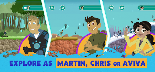 Captura de pantalla de Wild Kratts Rescue Run